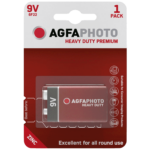 Agfa Zinc 9V baterija 6F22 u blister pakovanju