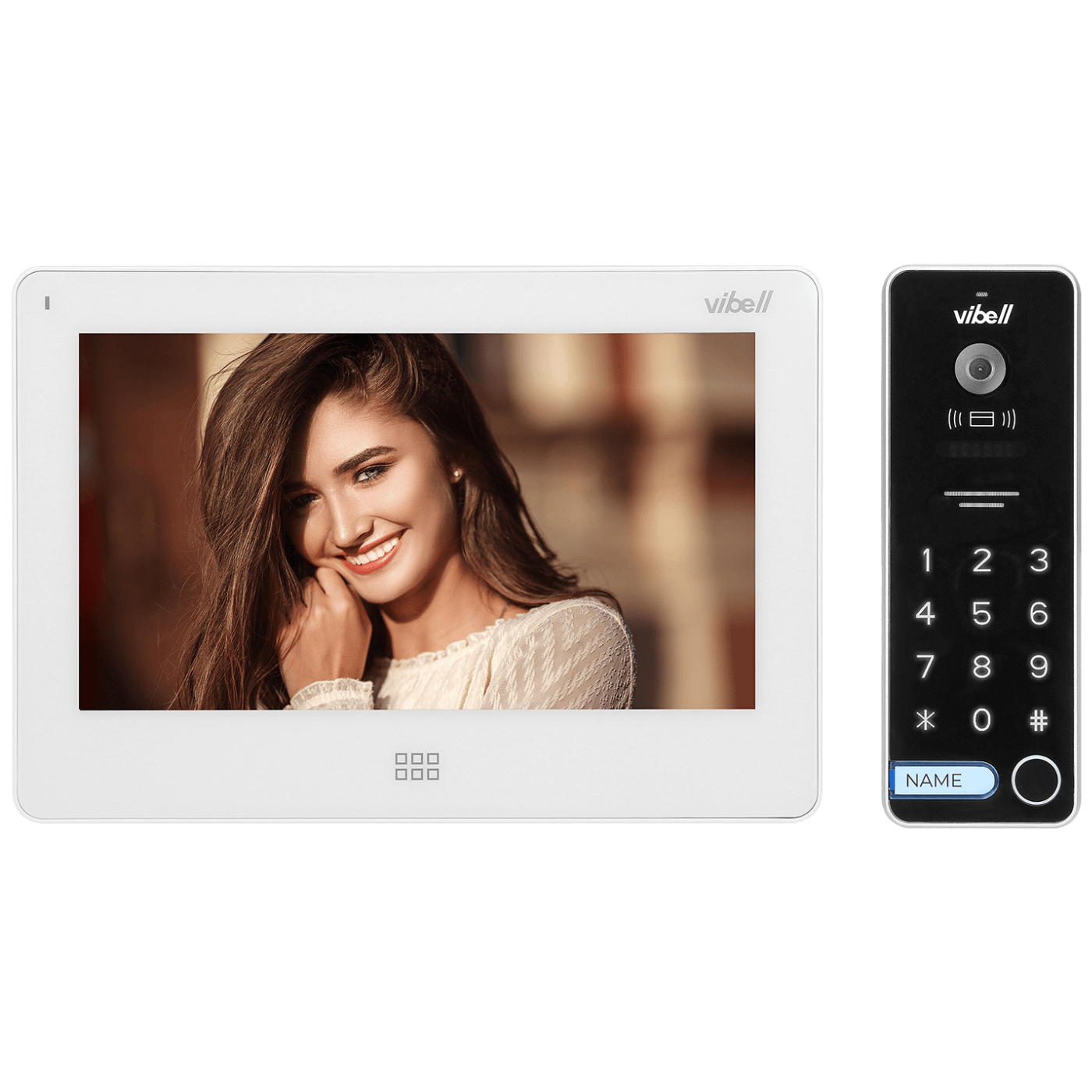 Vibell Video Interfon 7" Tauri Memo set sa LCD monitorom i kamerom