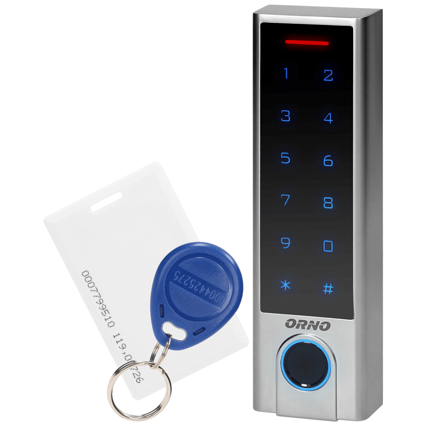 Orno dodirna tastatura sa RFID čitačem i fingerprint senzorom, sa Bluetooth funkcijom i IP68 zaštitom.