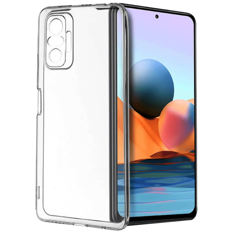 Transparentna silikonska maska Platoon za Redmi Note 10 Pro