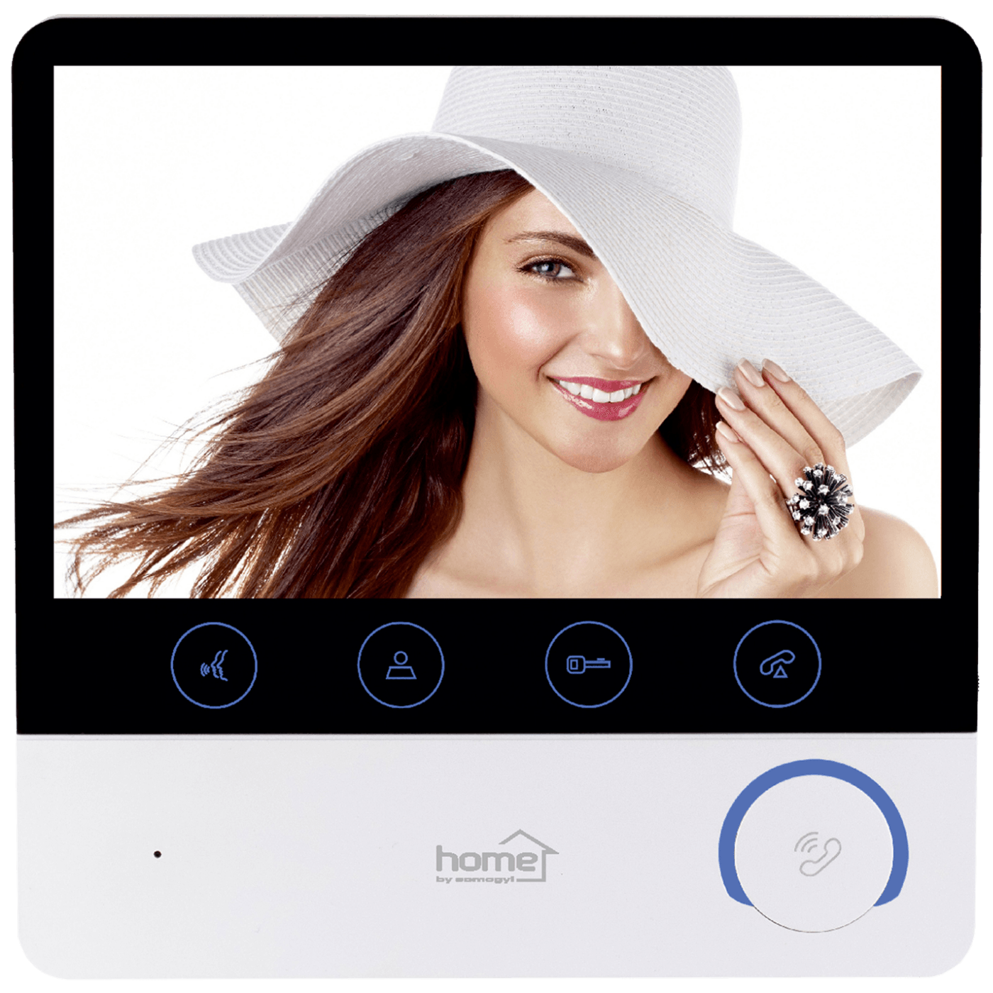 Home Video Interfon DPV 270B - unutarnja jedinica sa 7" monitorom i osvijetljenim dodirnim tipkama