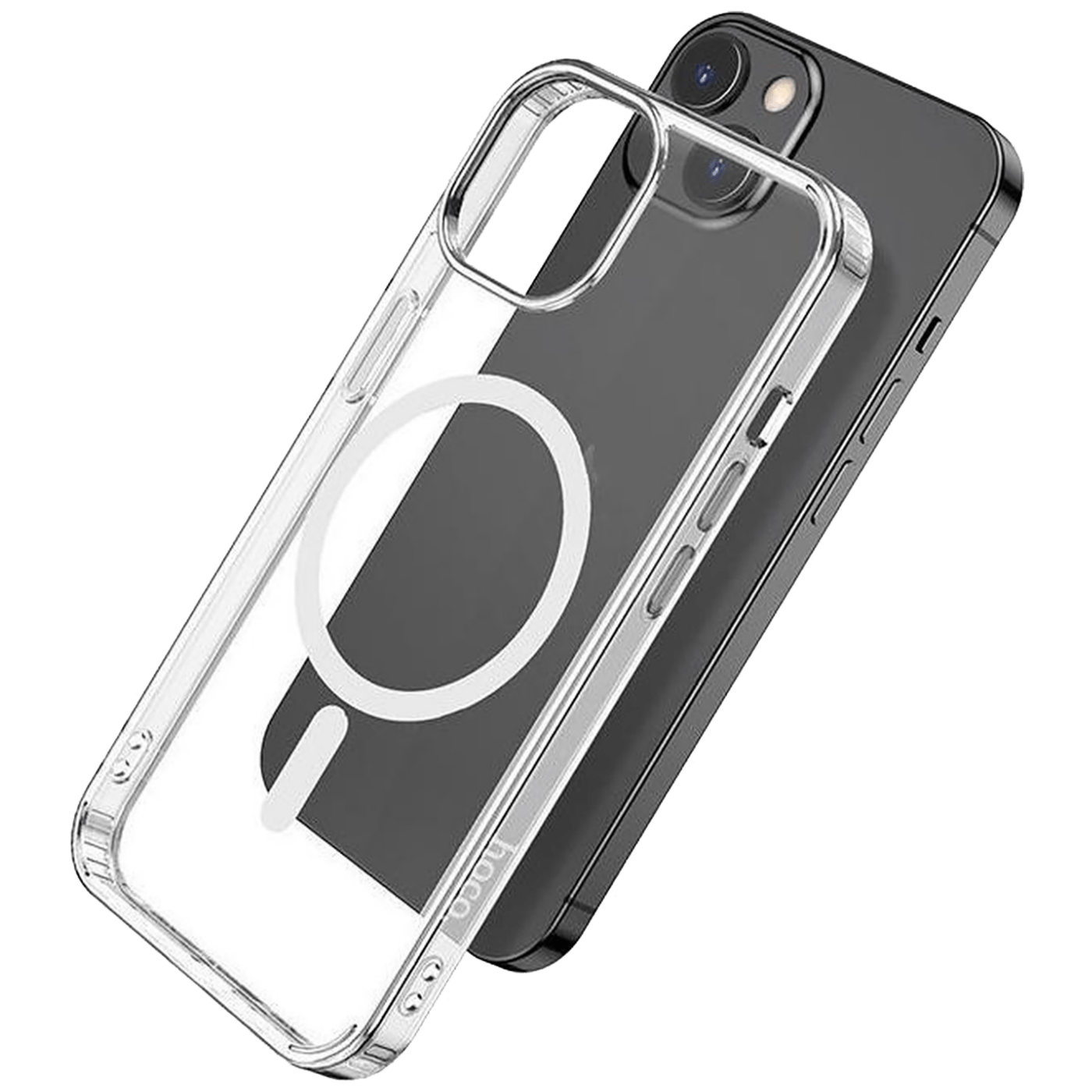 Transparentna TPU magnetska maska za iPhone 13 Pro marke hoco.