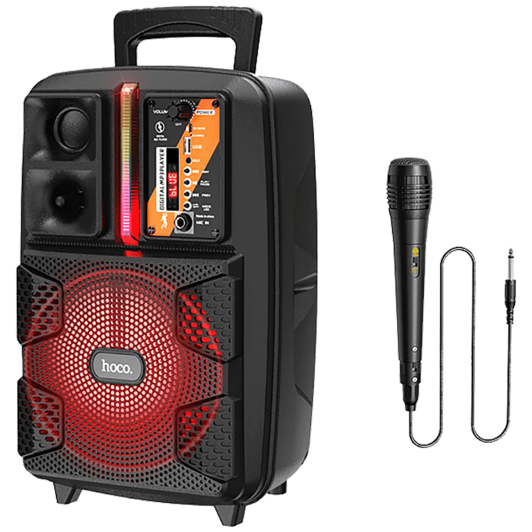 hoco. BS37 Dancer bežični zvučnik sa mikrofonom, Bluetooth i FM radio