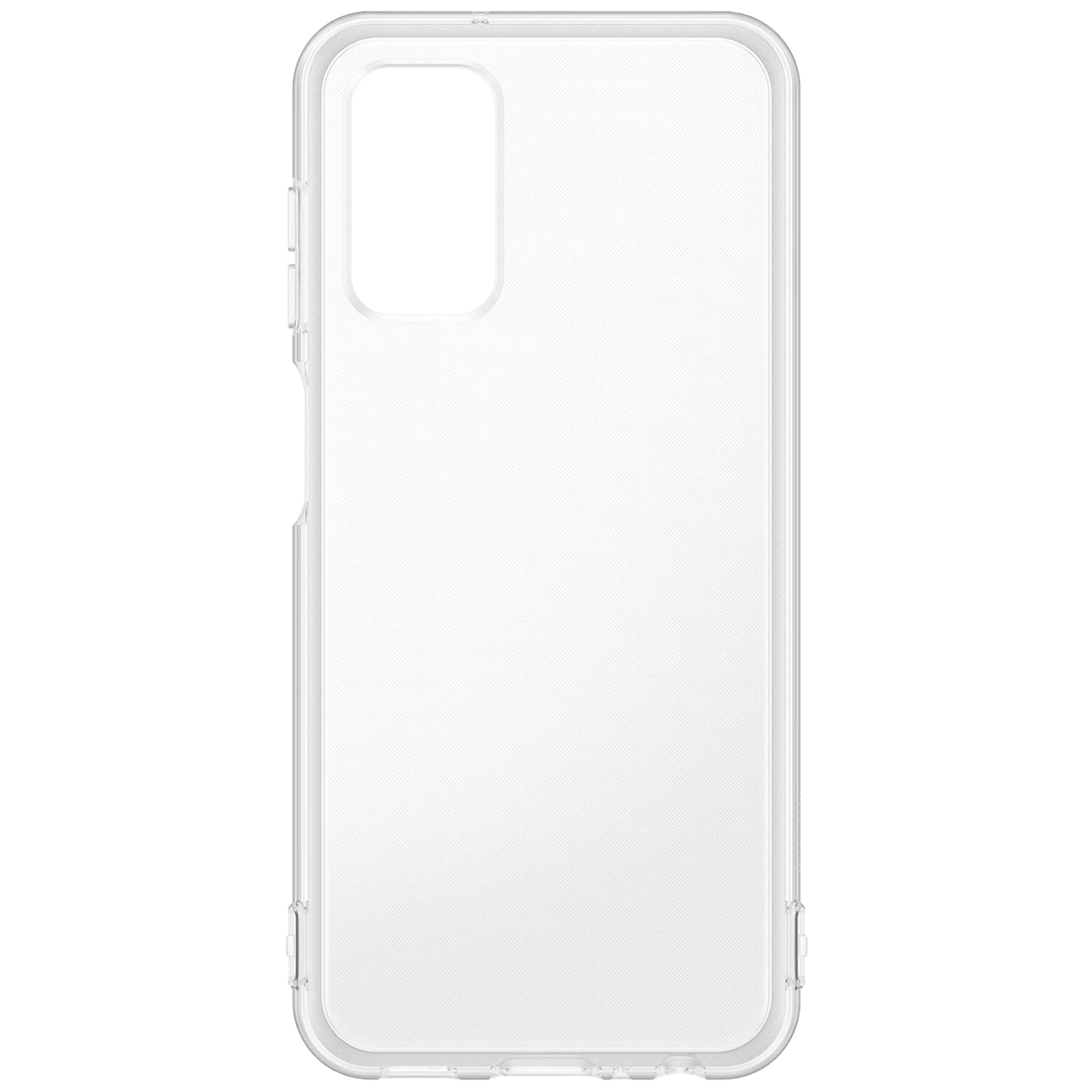 Transparentna maska za Samsung Galaxy A13 4G, EF-QA135TTEGWW, na beloj podlozi
