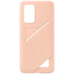 Samsung maska za A33 u peach boji sa utorom za kartice