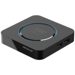 Amiko A9Z Blue IPTV prijemnik sa daljinskim upravljačem i 4K rezolucijom