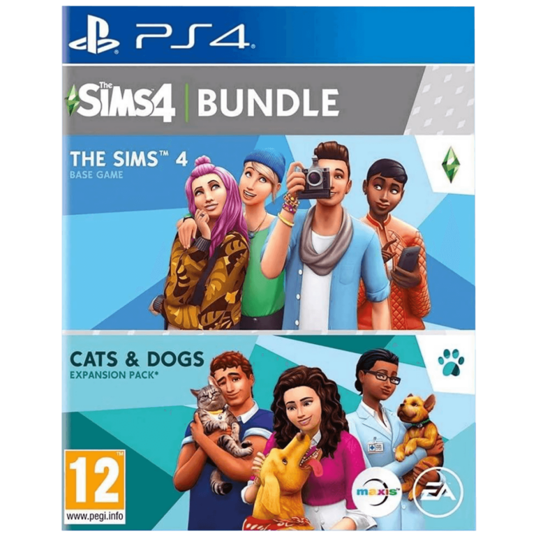 The Sims 4 + Cats & Dogs Bundle za PlayStation 4 - omot igre