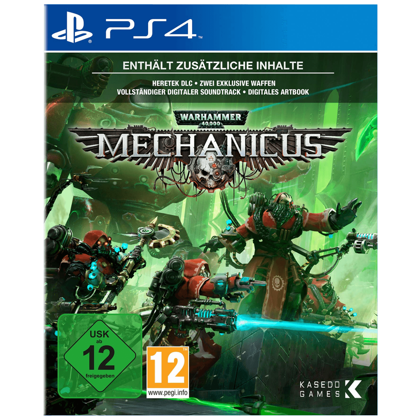 Omot igre Warhammer 40,000: Mechanicus za PlayStation 4
