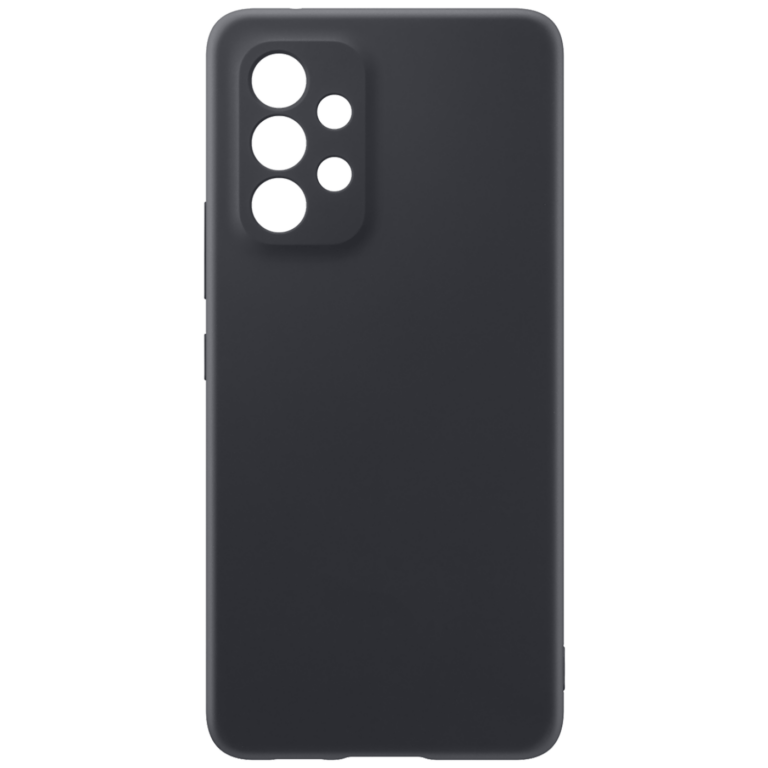 Crna silikonska maska za Samsung A53 telefone