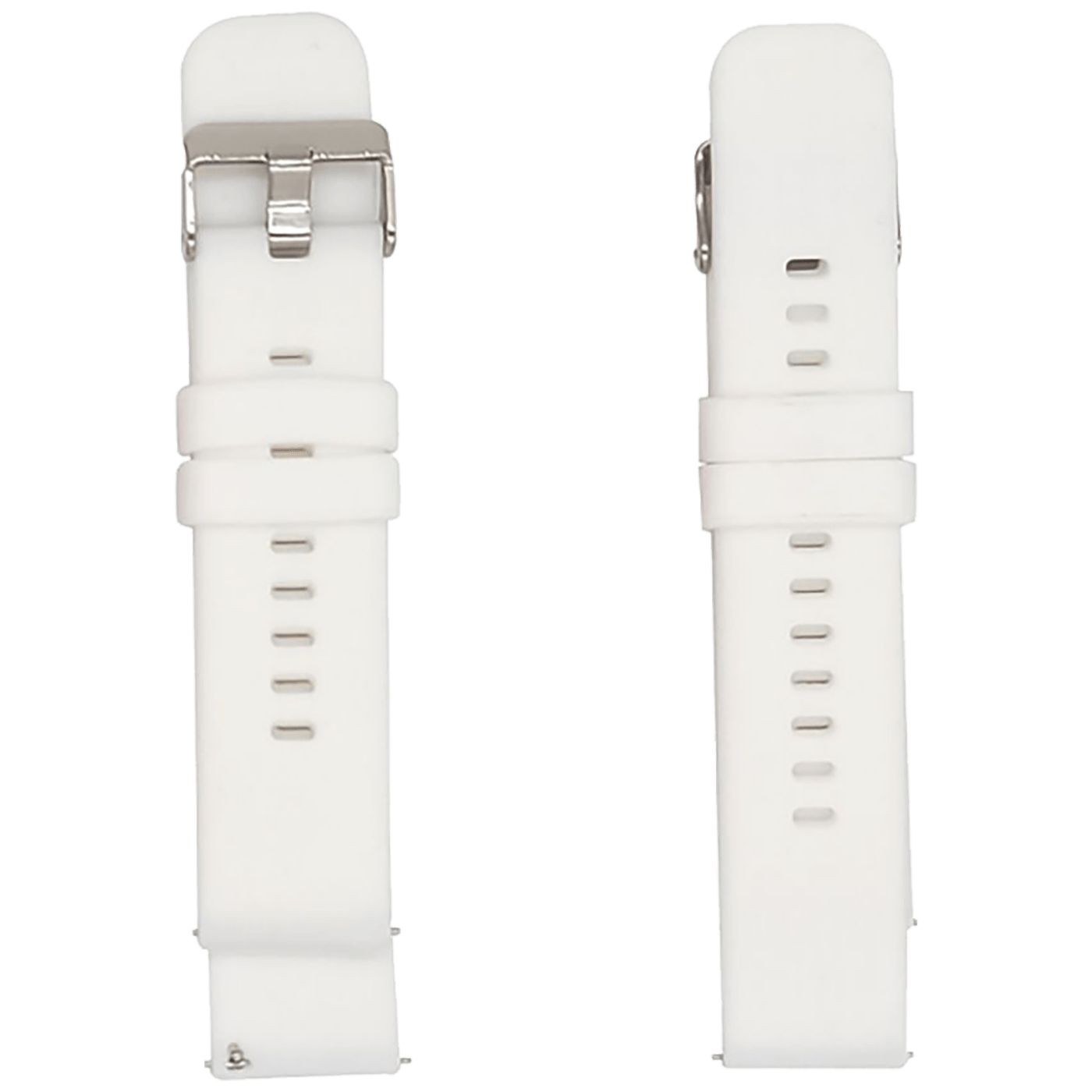 Bijeli zamjenski remen za smartwatch MeanIT, 22 mm širine