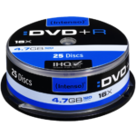 Intenso DVD+R 4.7GB pakovanje od 25 komada u Cake Box-u