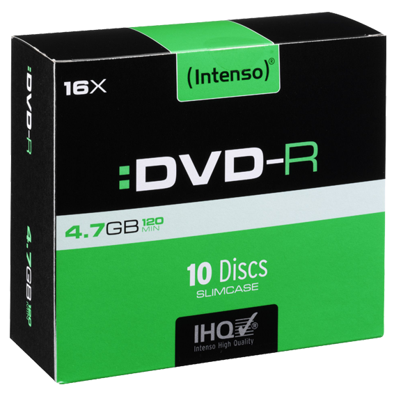 Intenso DVD-R 4.7GB pakovanje od 10 komada u Slim Case omotu