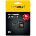 Intenso Micro SD kartica 16GB Class 10 sa adapterom