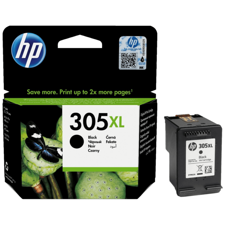Originalna HP tinta 305XL crna (3YM62AE) u pakovanju