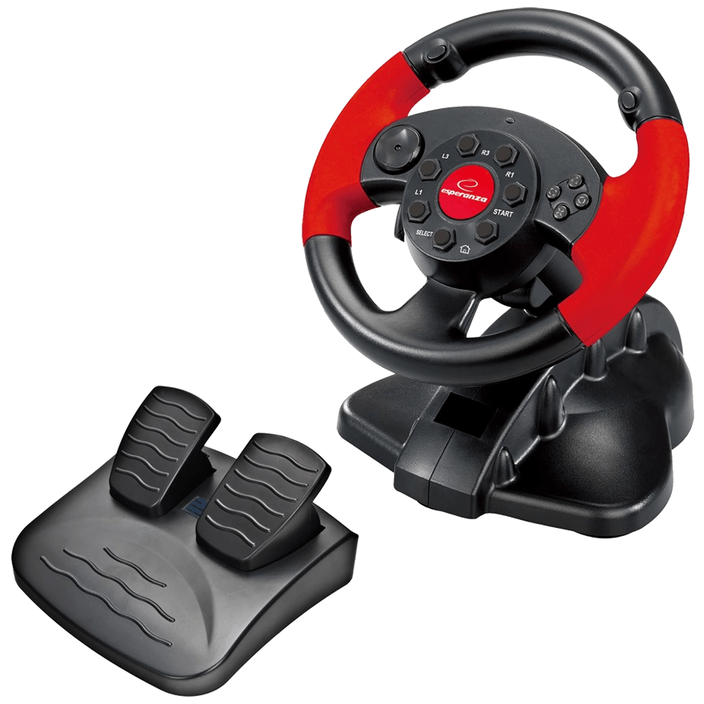 Esperanza Gaming volan EG103 za PC, PS2 i PS3 sa 13 tipki i efektom vibracije