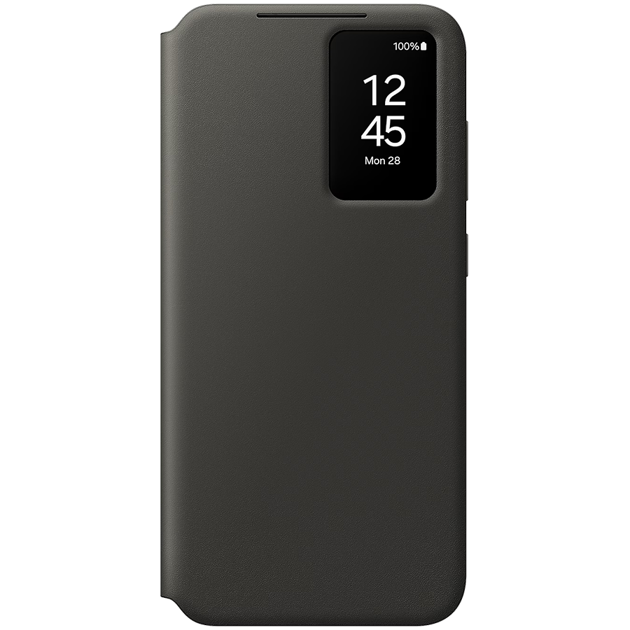 Crni Samsung Galaxy S24 FE Smart View Wallet Case sa preglednim prozorom