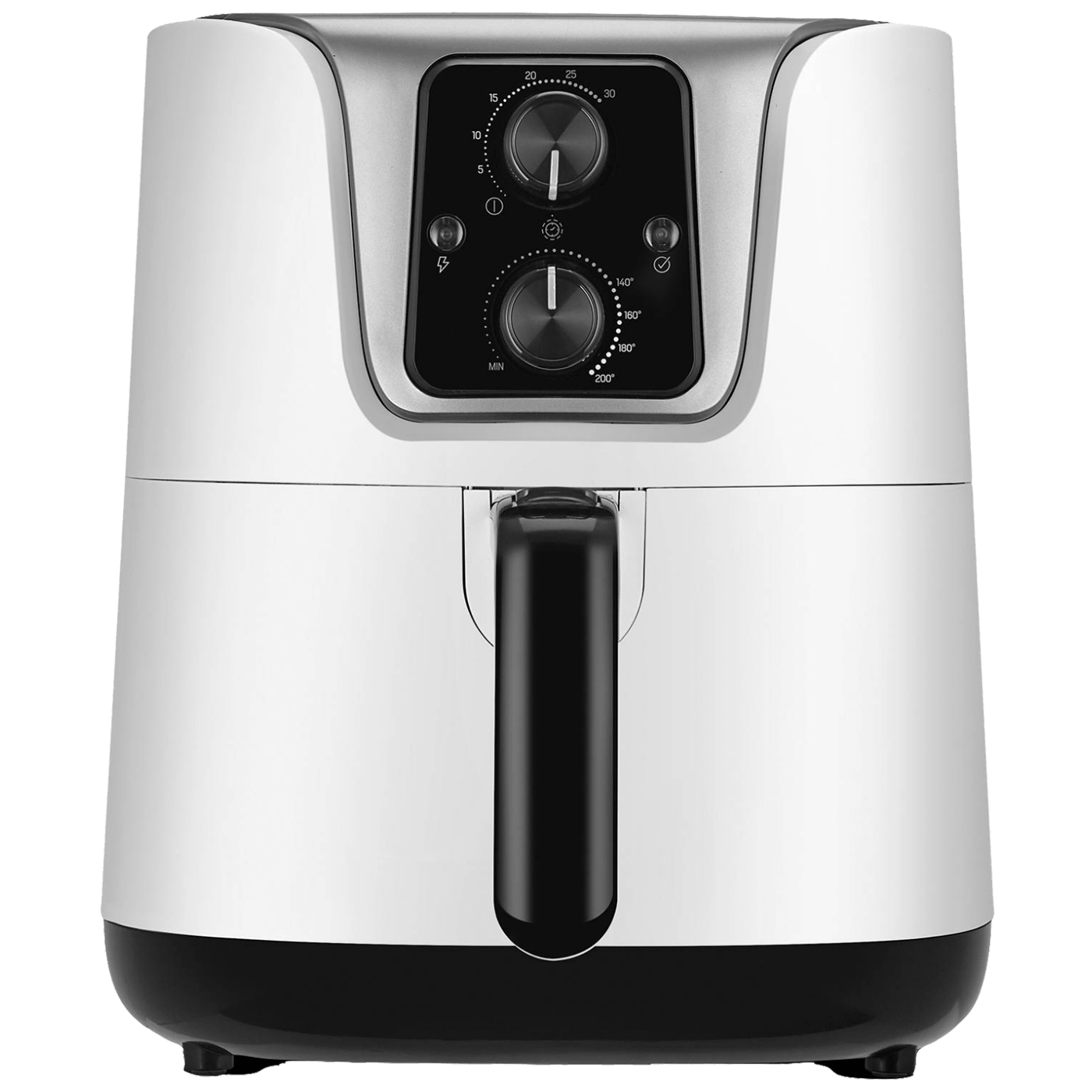 Grundig friteza na vrući zrak FRY 6840, bijelo-srebrna boja, kapacitet 3 litre