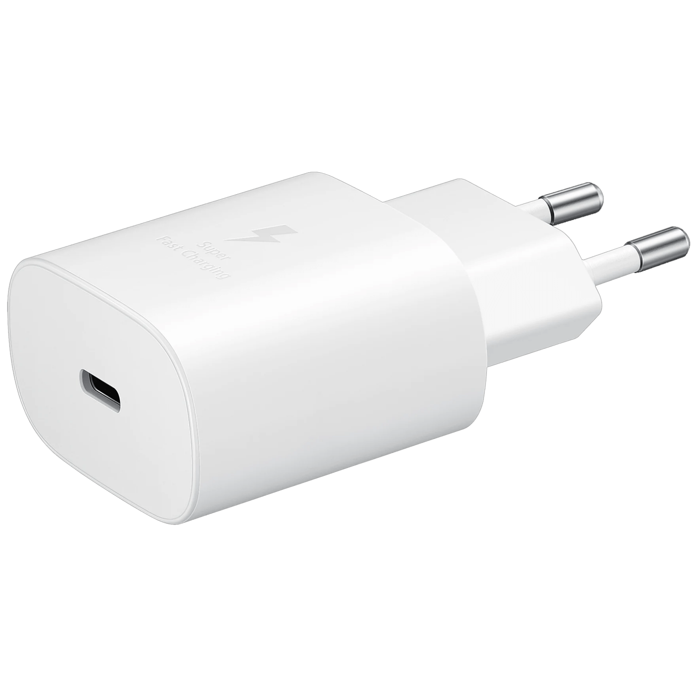 Samsung brzi punjač 25W USB-C model EP-TA800N sa bele boje