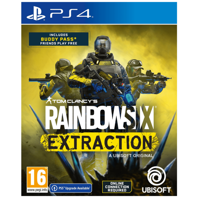 Omot igre Rainbow Six Extraction za PlayStation 4 sa logom Warner Bros