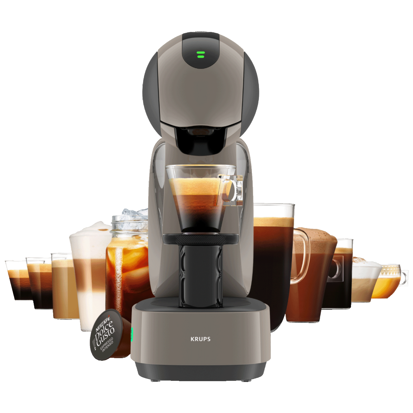 Krups DolceGusto Infinissima KP270A10 espresso aparat u bež boji sa LED touch ekranom