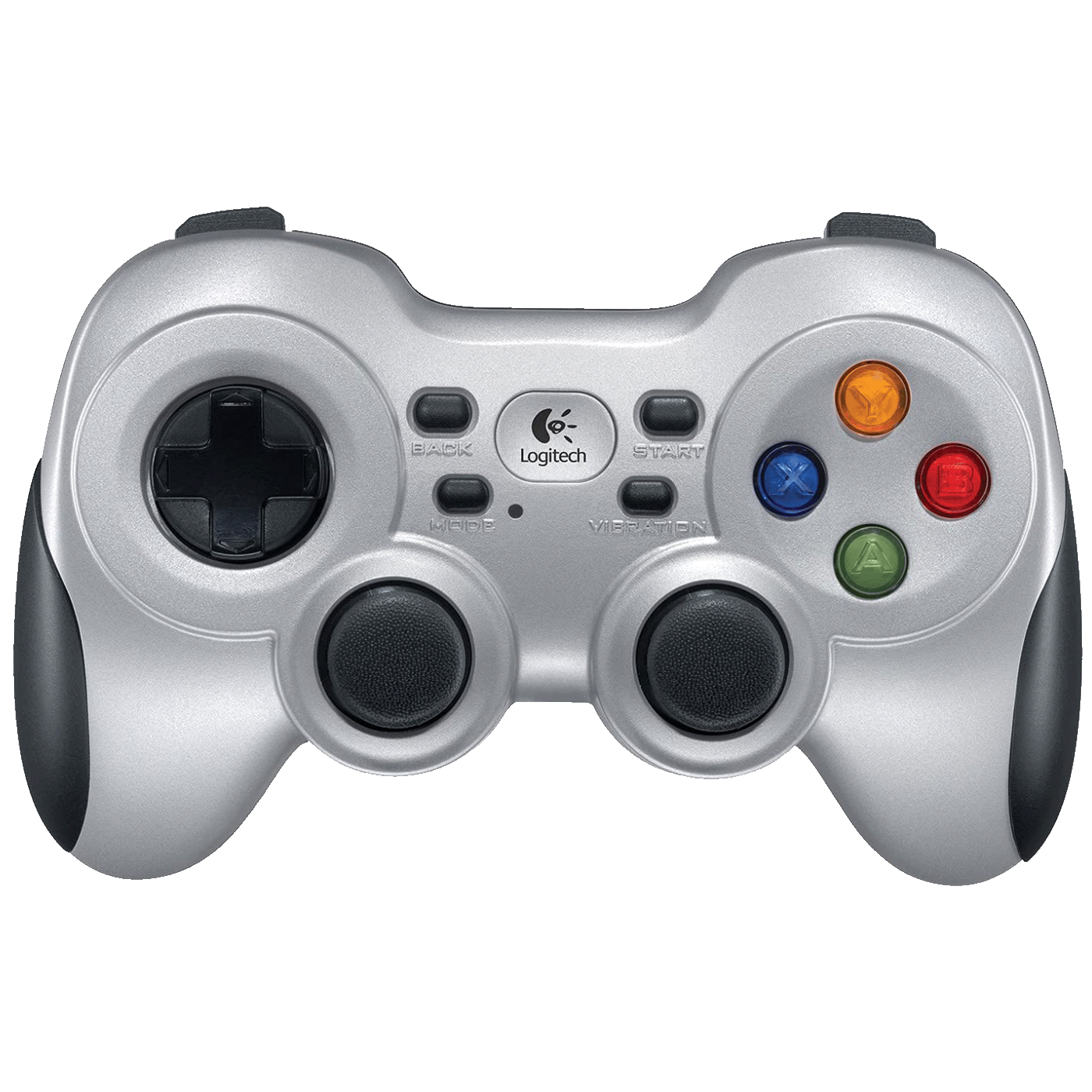 Logitech F710 bežični gamepad za PC u srebrnoj boji sa gumiranim držačem