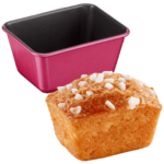 Tefal Creabake set od 3 kalupa za mini kolače na beloj podlozi