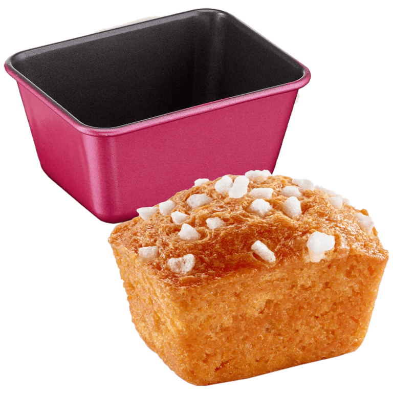 Tefal Creabake set od 3 kalupa za mini kolače na beloj podlozi