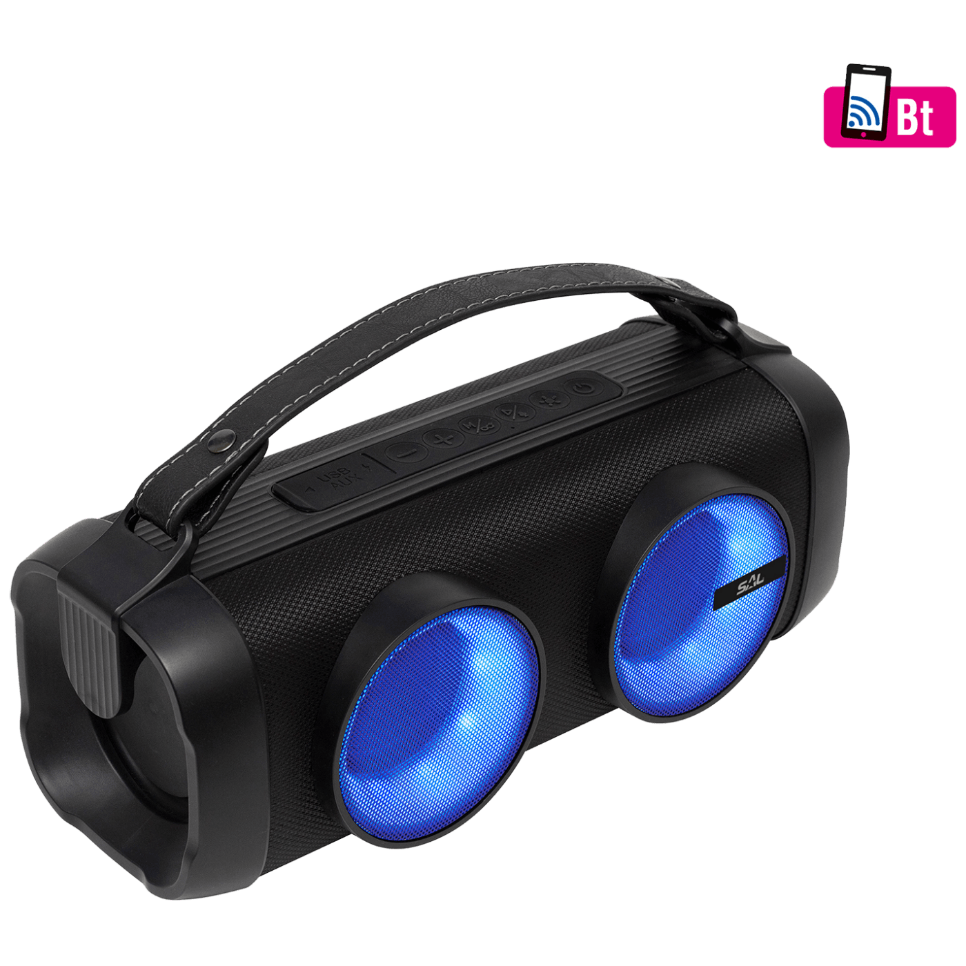 SAL BT 3000 bežični Bluetooth zvučnik sa RGB LED osvetljenjem i vodootpornošću IPX4