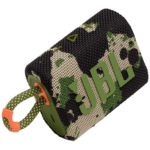 JBL GO 3 bežični Bluetooth zvučnik u camouflage boji sa kompaktnim dizajnom