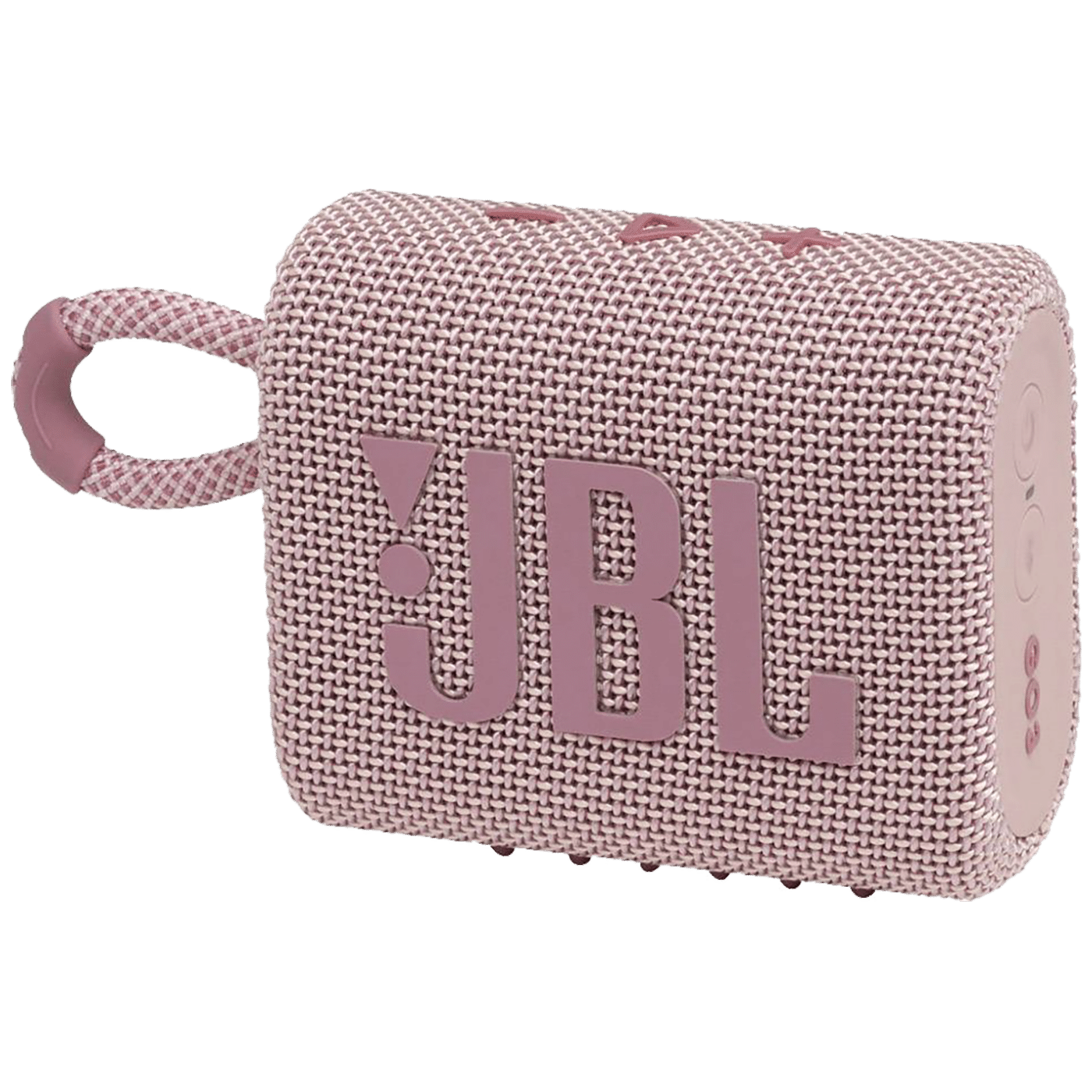 JBL GO 3 Pink bežični Bluetooth zvučnik sa kompaktnim dizajnom i rozo bojom