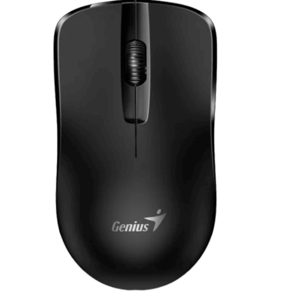 Genius NX-7000X wireless miš sa crnim ergonomskim dizajnom i optičkim senzorom