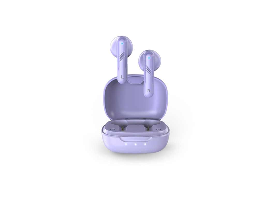 Genius HS-M905 BT bežične slušalice u light purple boji sa Type-C priključkom