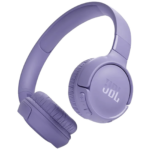 Ljubičaste JBL Tune 520BT bežične slušalice sa mikrofonom i sklopivim dizajnom