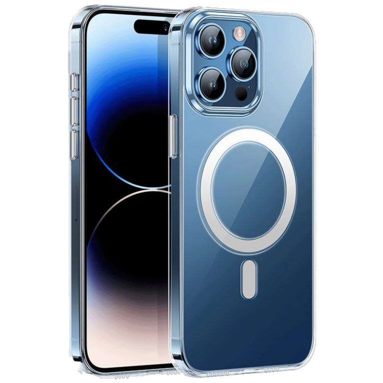 Transparentna magnetna maska Hoco AS4 za iPhone 15 Pro