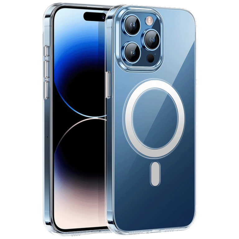 Hoco AS4 transparentna magnetic maska za iPhone 15 Pro Max