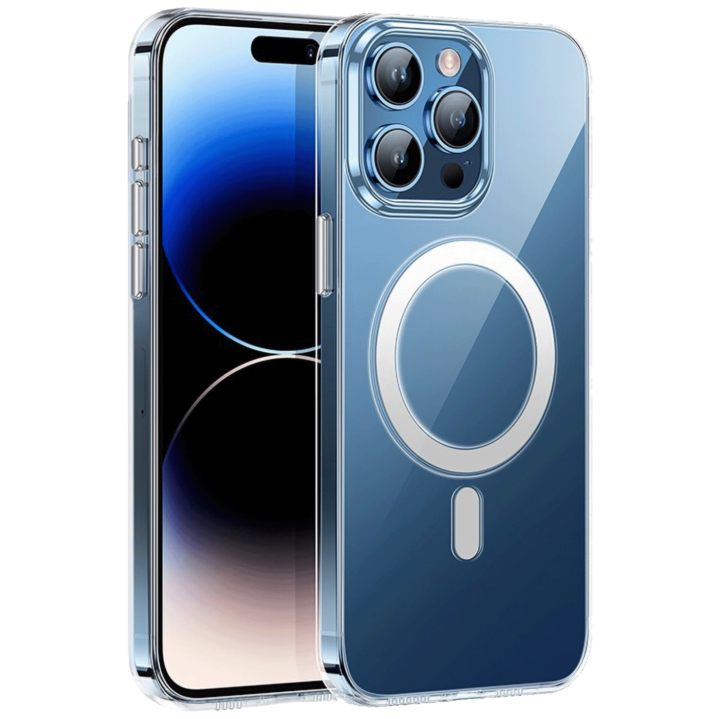 Hoco AS4 transparentna magnetic maska za iPhone 15 Pro Max