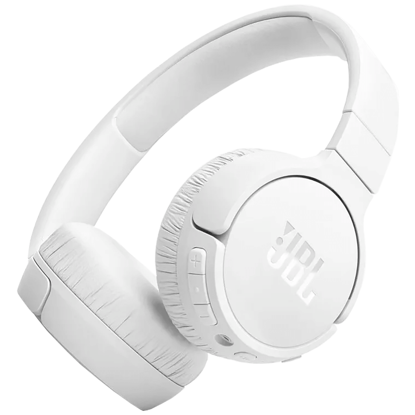 Bežične JBL Tune 670NC slušalice u beloj boji sa mikrofonom i sklopivim dizajnom