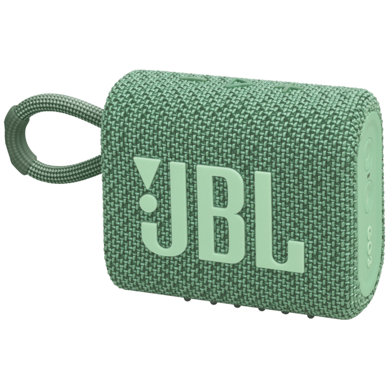JBL GO 3 Eco bežični Bluetooth zvučnik u šumskoj zelenoj boji sa omčom