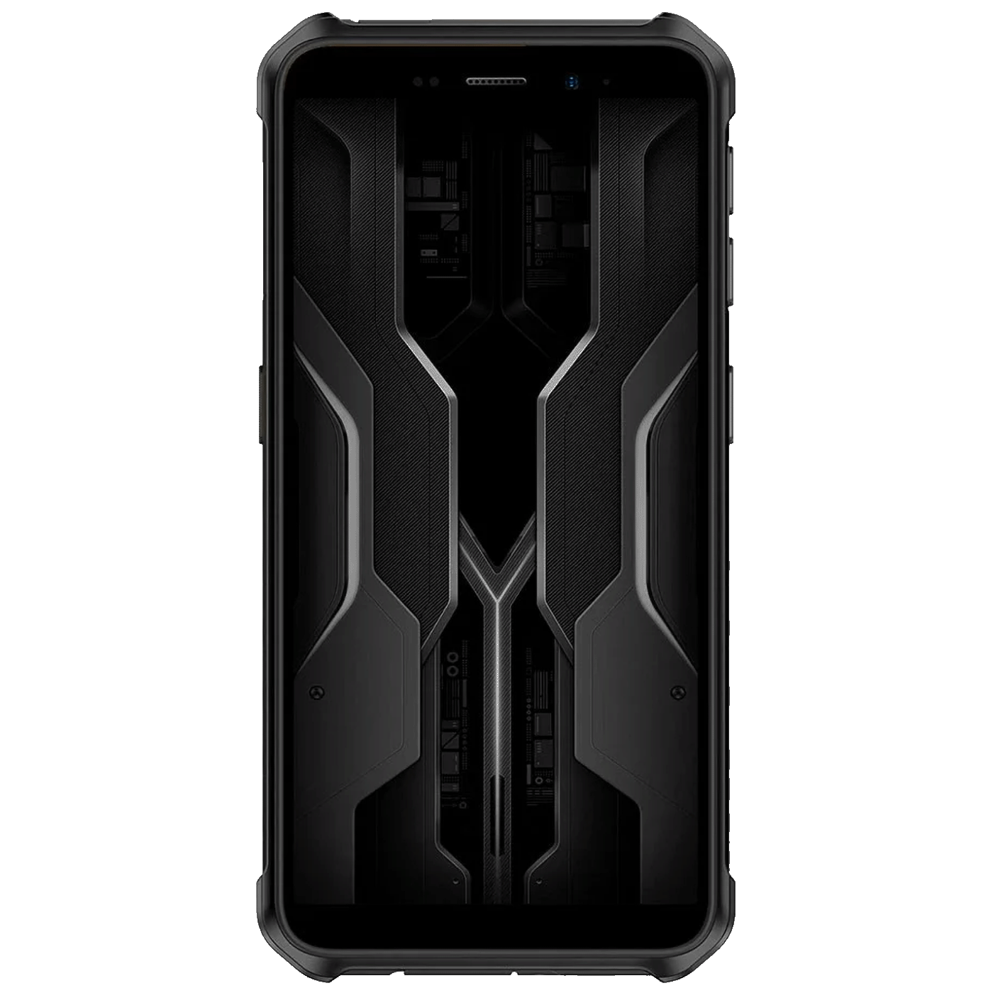 Ulefone Armor X12 Pro crni otporni telefon sa X uzorkom na stražnjoj strani