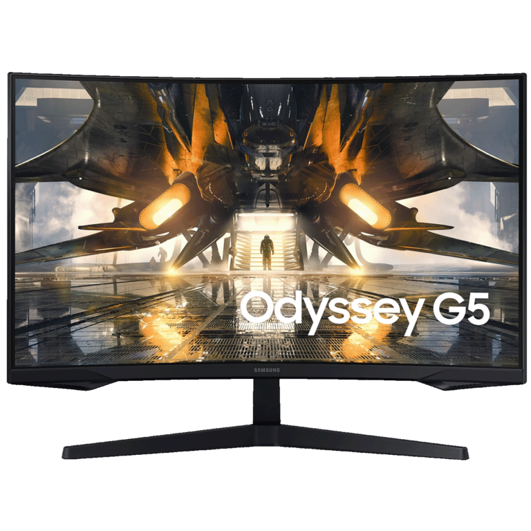 Samsung 27" G5 Odyssey zakrivljeni gaming monitor sa WQHD rezolucijom i AMD FreeSync Premium tehnologijom