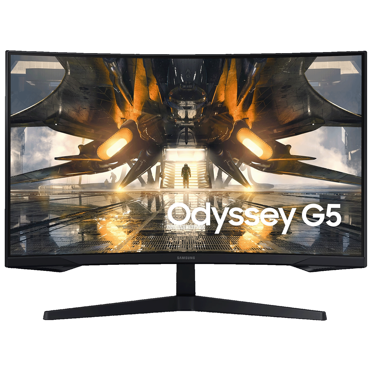 Samsung 27" G5 Odyssey zakrivljeni gaming monitor sa WQHD rezolucijom i AMD FreeSync Premium tehnologijom
