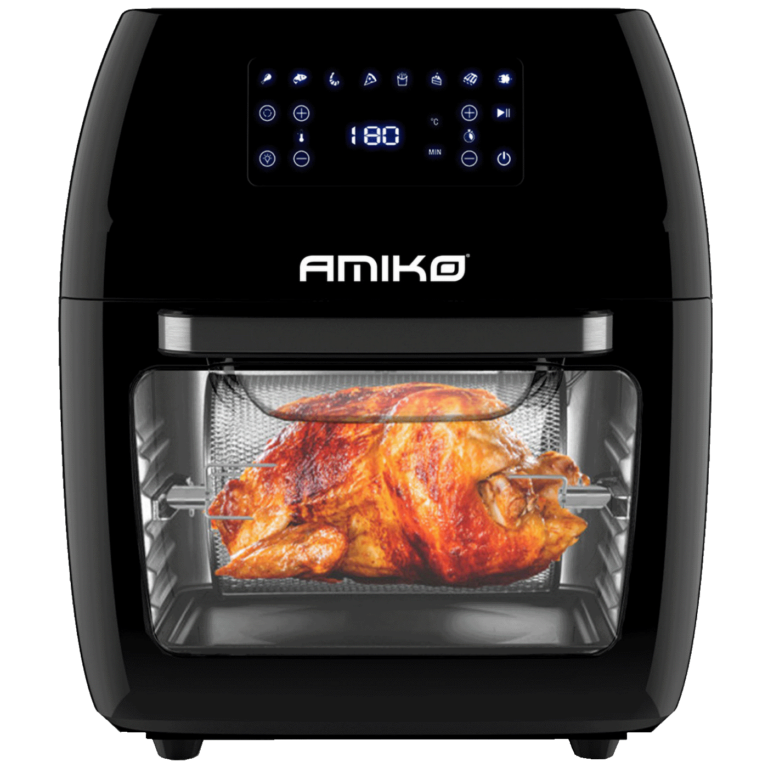 Amiko A80 friteza na vrući zrak sa grilom, digitalnim zaslonom i višenamjenskim dodacima