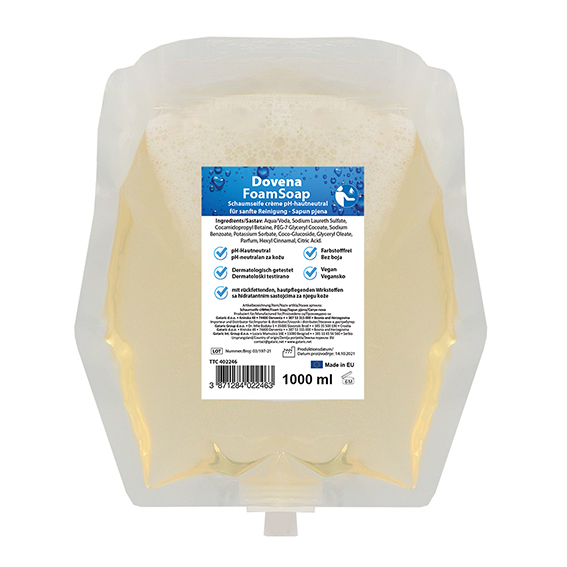 TTC Sapun pjena Dovena 3/1 1000ml u pakovanju