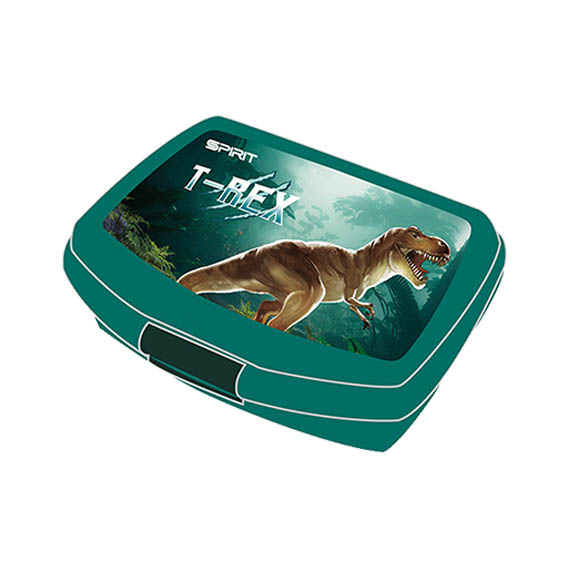 TTS kutija za hranu T-Rex 550ml sa dinosaurus motivom i pregradama