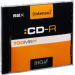 Intenso CD-R 700MB disk u Slim Case omotu