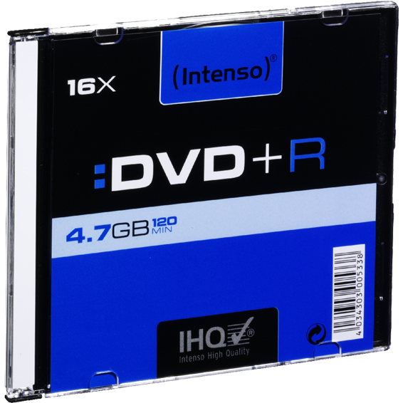 Intenso DVD+R 4.7GB u Slim Case pakovanju