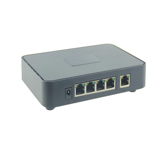 Eule PoE mrežni switch sa 5 portova, 4 PoE i LED indikatorima