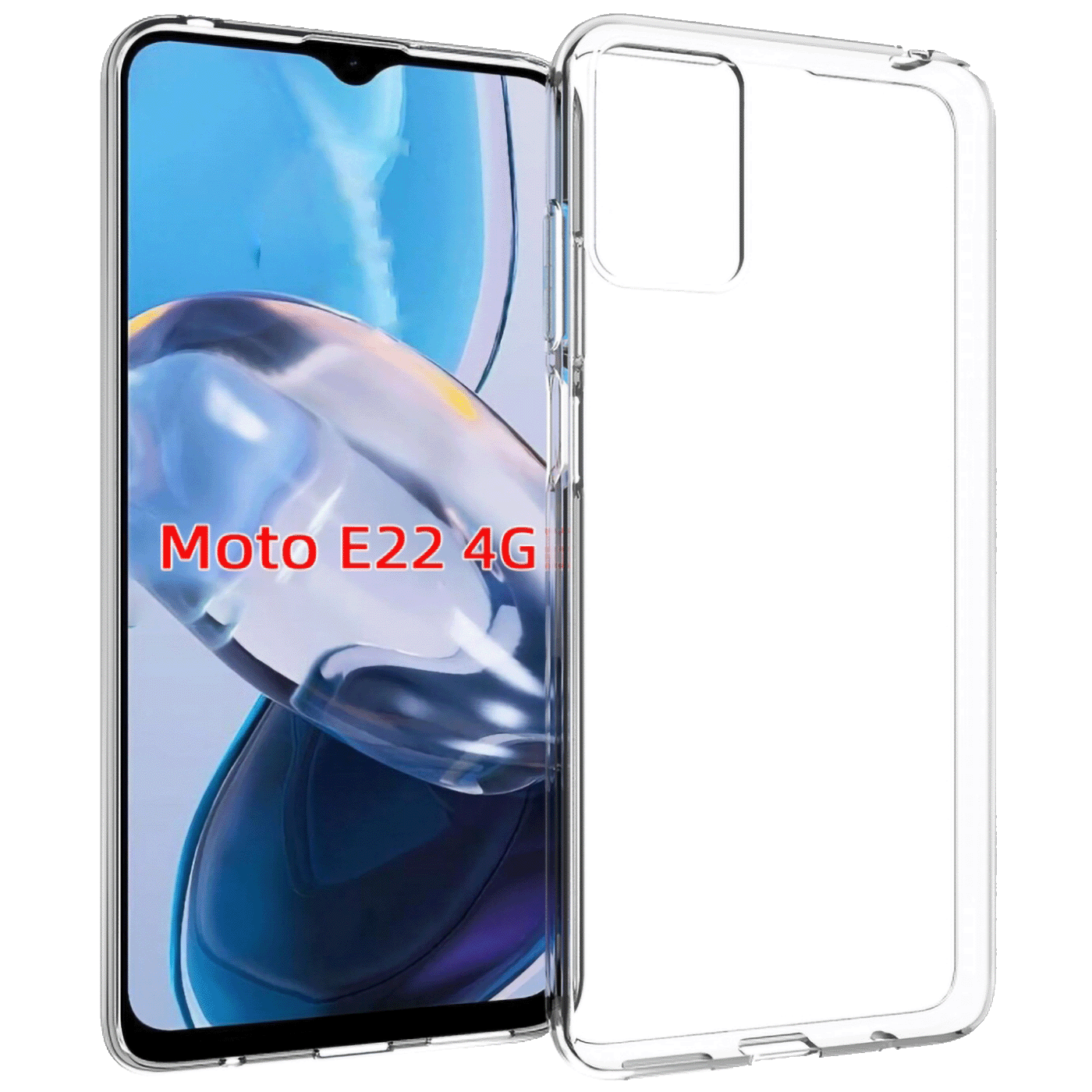 Transparentna TPU maska za Motorola Moto E22 sa punom zaštitom