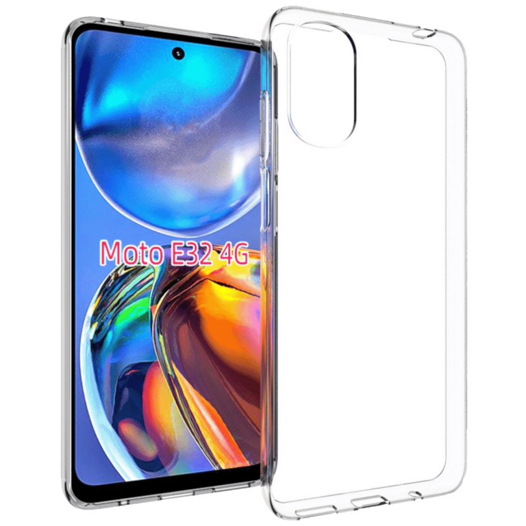 Transparentna TPU maska za Motorola Moto E32 4G sa preciznim izrezima