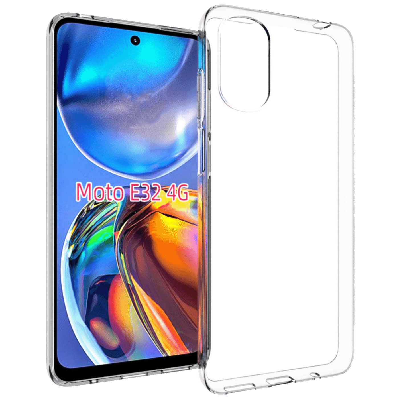 Transparentna TPU maska za Motorola Moto E32 4G sa preciznim izrezima